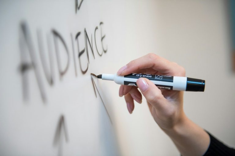 whiteboard symbolising strategic brand writing services by Shani Shaker for health, wellness, and purpose-led brands
